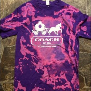 NWOT Coach Tie Dye T-shirt Size Small